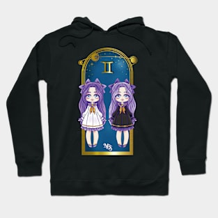 design inspired by the zodiac sign gemini Hoodie